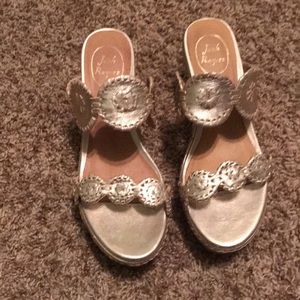 Size 9M jack roger wedges